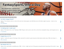 Tablet Screenshot of fantasysportschampion.com
